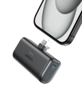 Nano Power Bank (22.5W, Built-In USB-C Connector)
