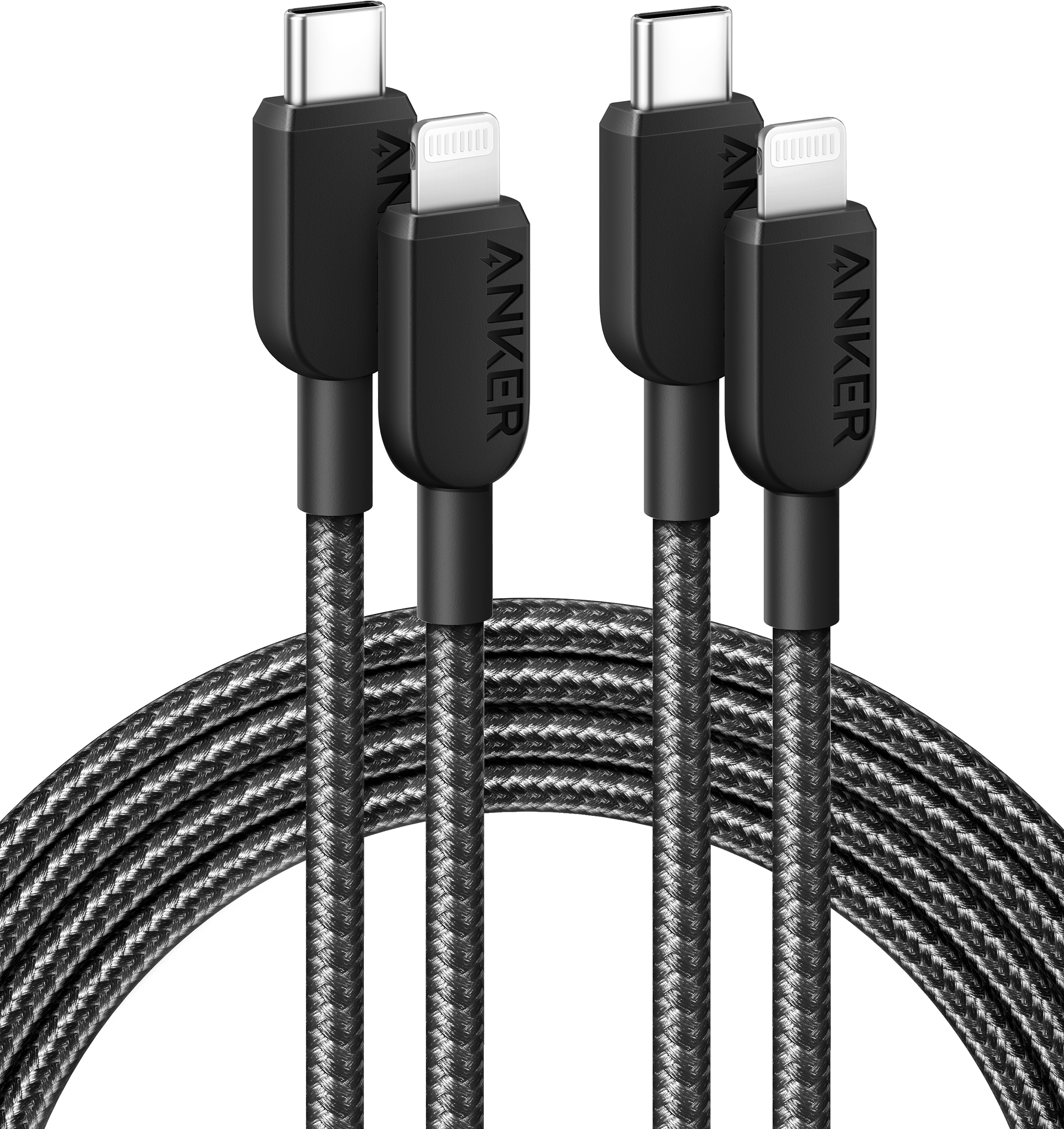 310 USB-C to Lightning Cable (6 ft, 2-Pack)