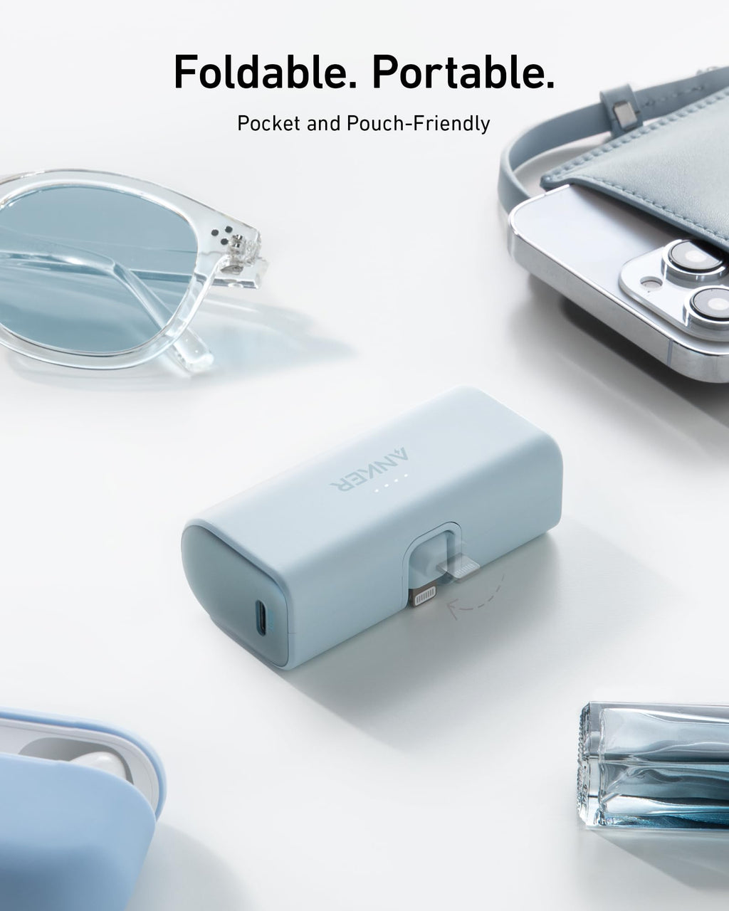 Anker Nano Power Bank (12W, Built-In Lightning Connector)-boa