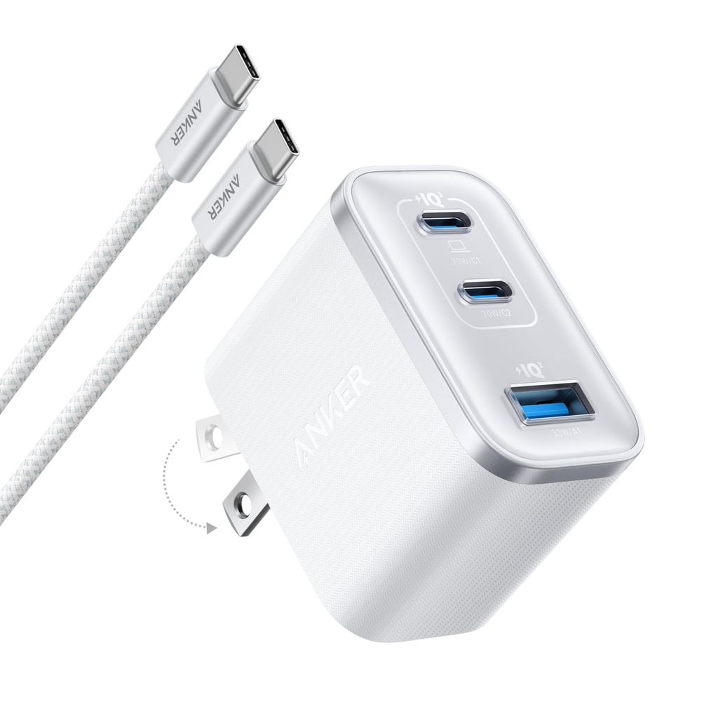 Nano Charger (70W, 3 Ports)